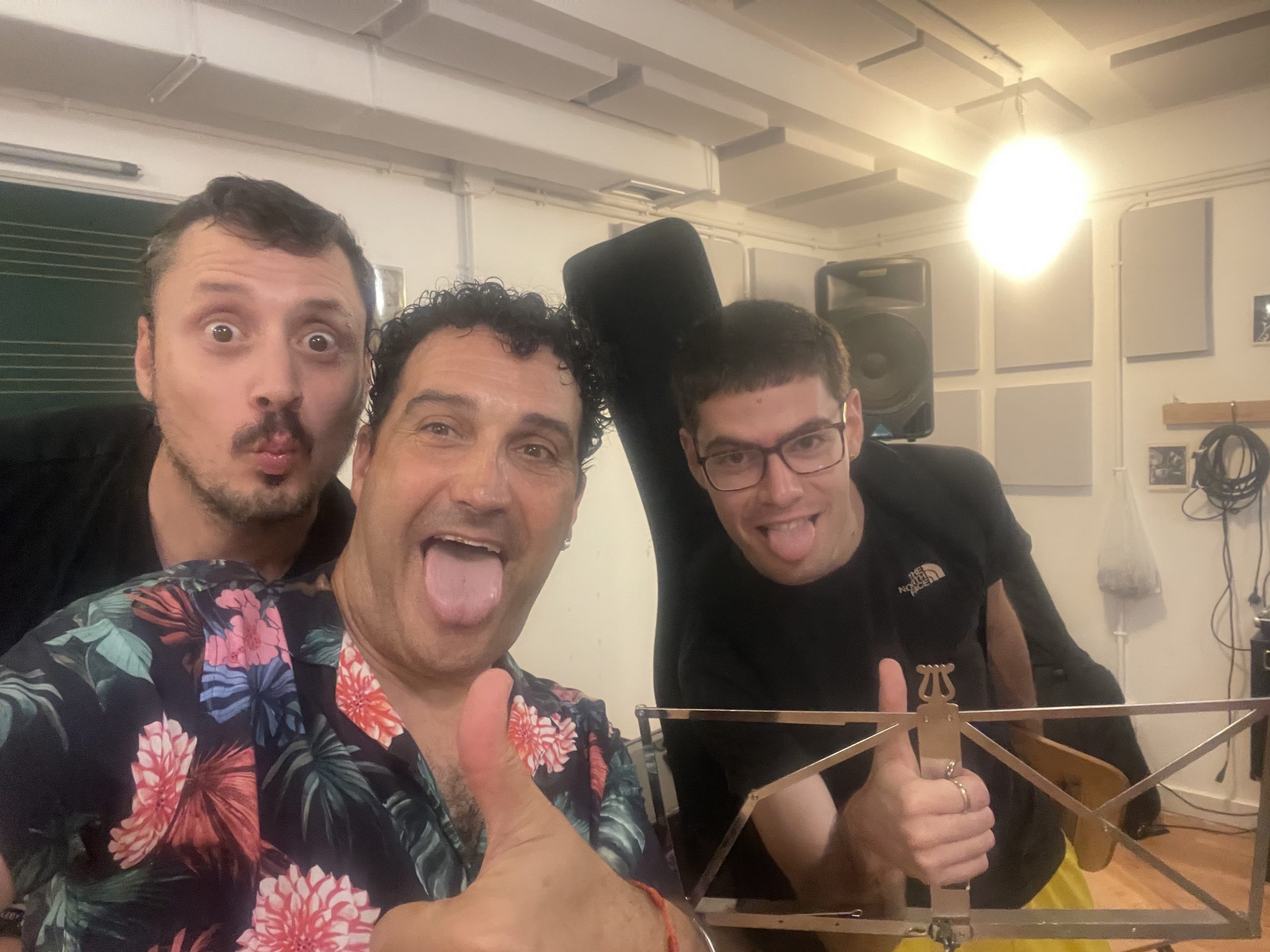Pablo, César y Santos